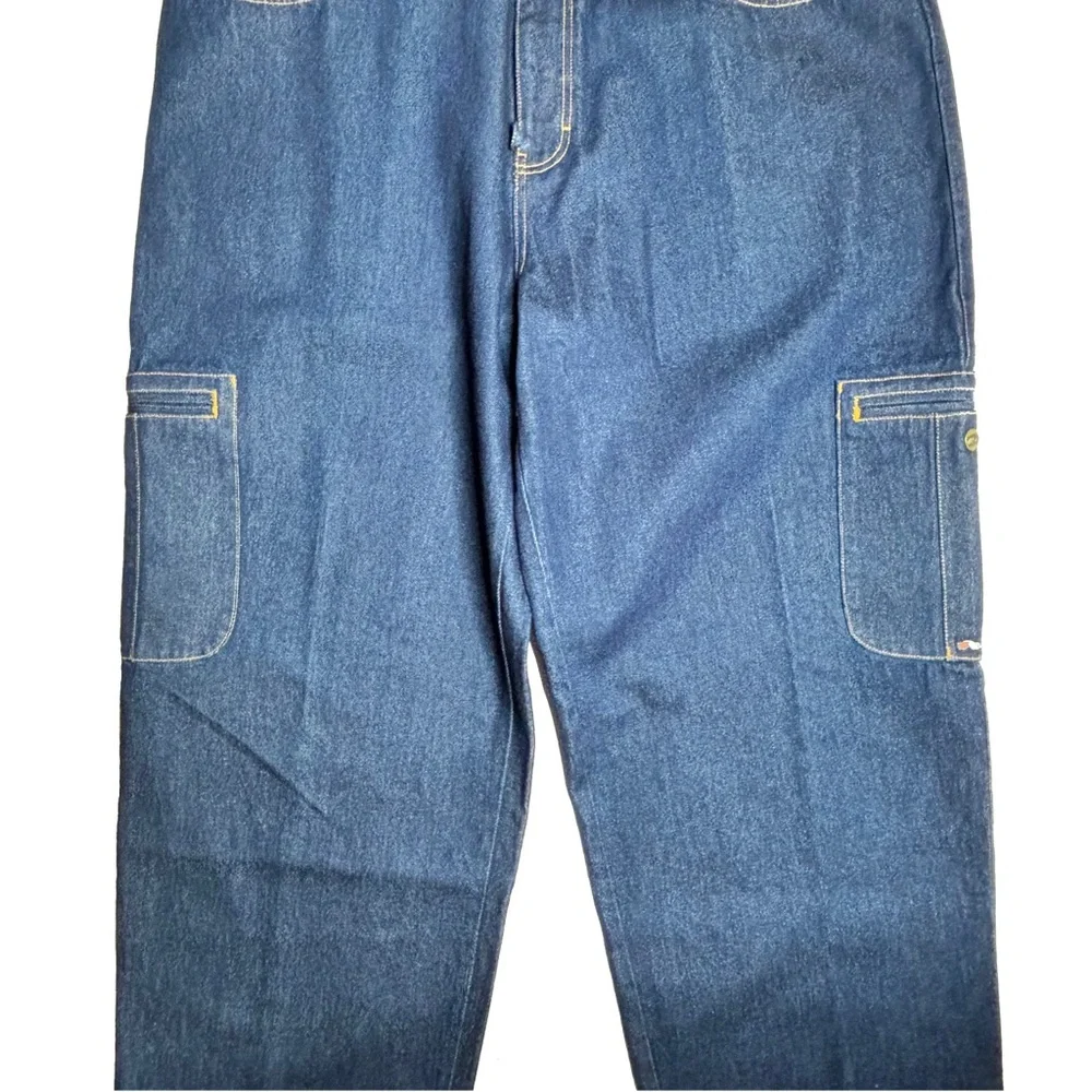 Vintage Dead Stock Y2K LUGZ Baggy Fit Cargo Denim Jeans